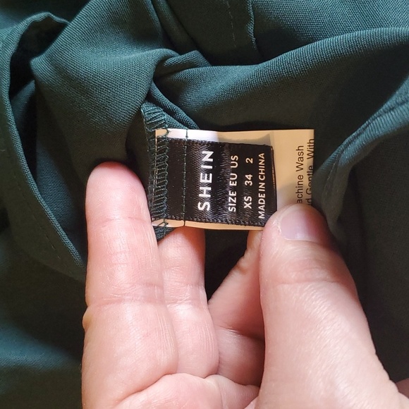 Forest Green Lace Cami XS - Picture 5 of 8